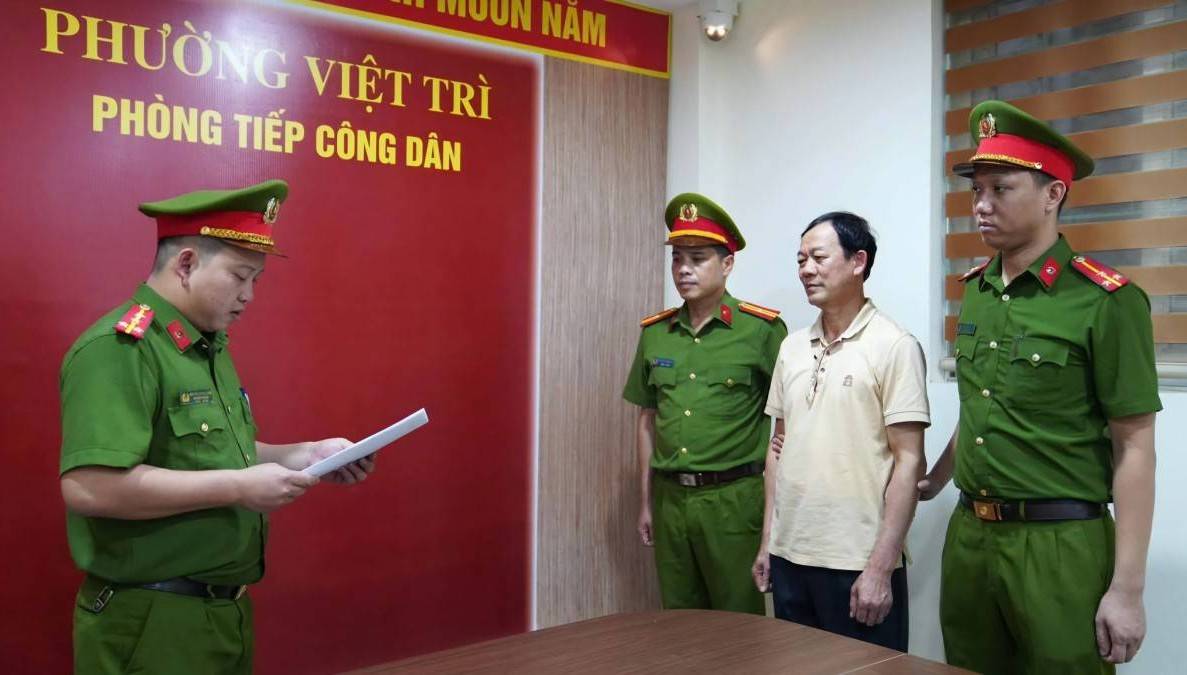 Phú Thọ: Bắt tạm giam thêm một bị can trong vụ án tại xã Hợp Kim