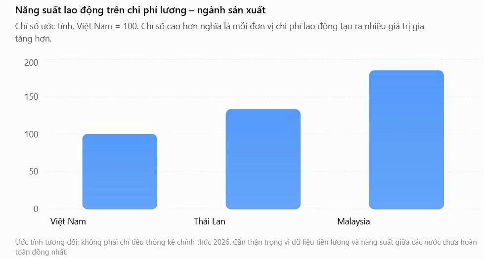 Doanh nghiệp nội địa phải nâng năng suất để duy trì tăng trưởng cao