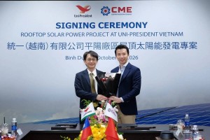 CME Solar hợp tác Uni-President Việt Nam triển khai điện mặt trời áp mái công suất 6.601 kWp