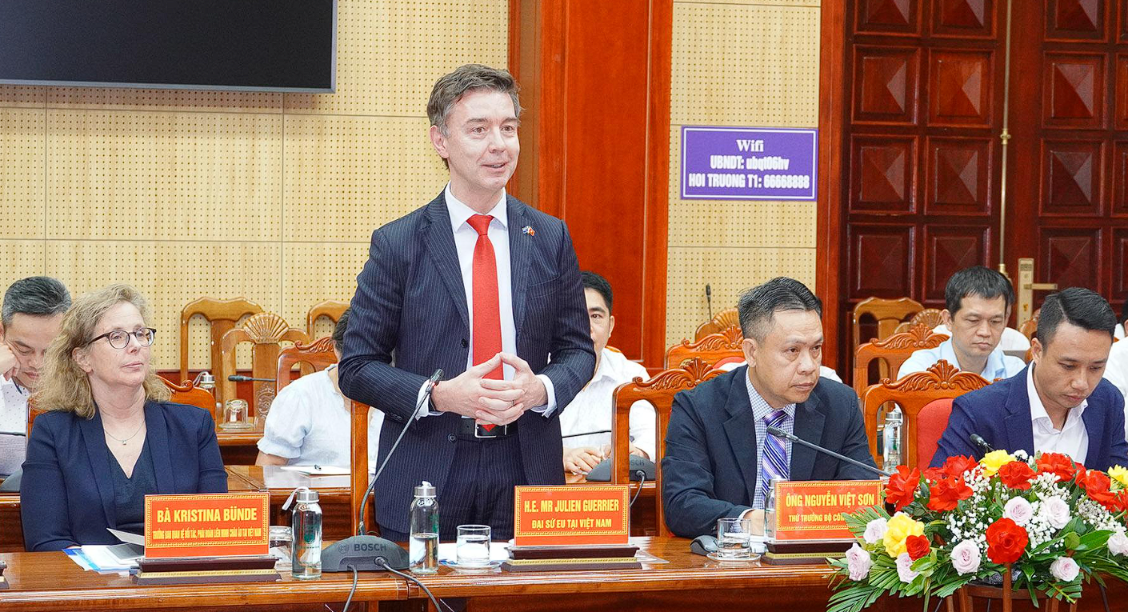 Quảng Trị tăng cường thúc đẩy hợp tác Việt Nam – EU về chuyển đổi năng lượng bền vững