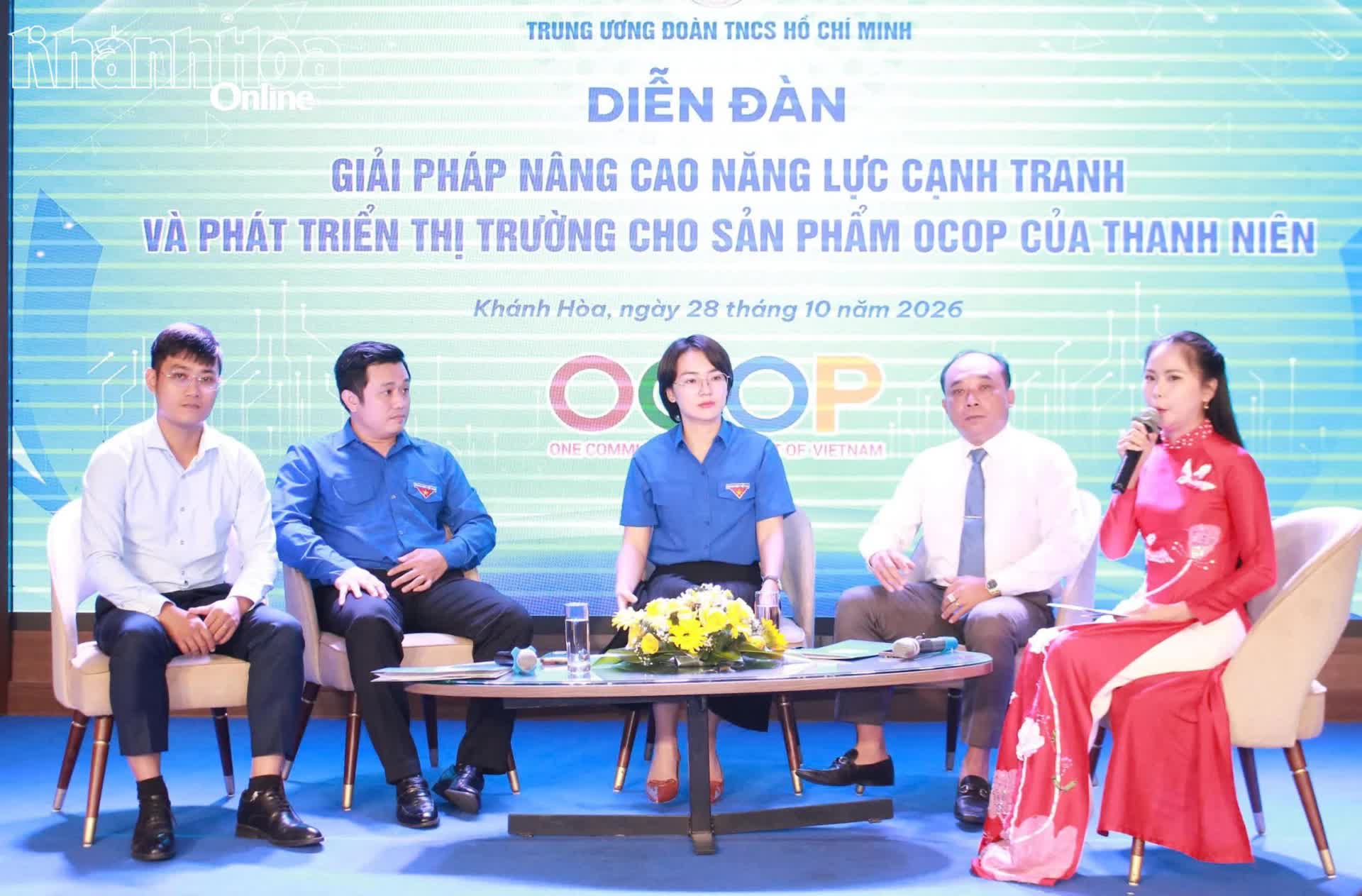 Mỗi xã một sản phẩm, giải pháp nâng cao năng lực cạnh tranh, phát triển thị trường cho sản phẩm OCOP thanh niên