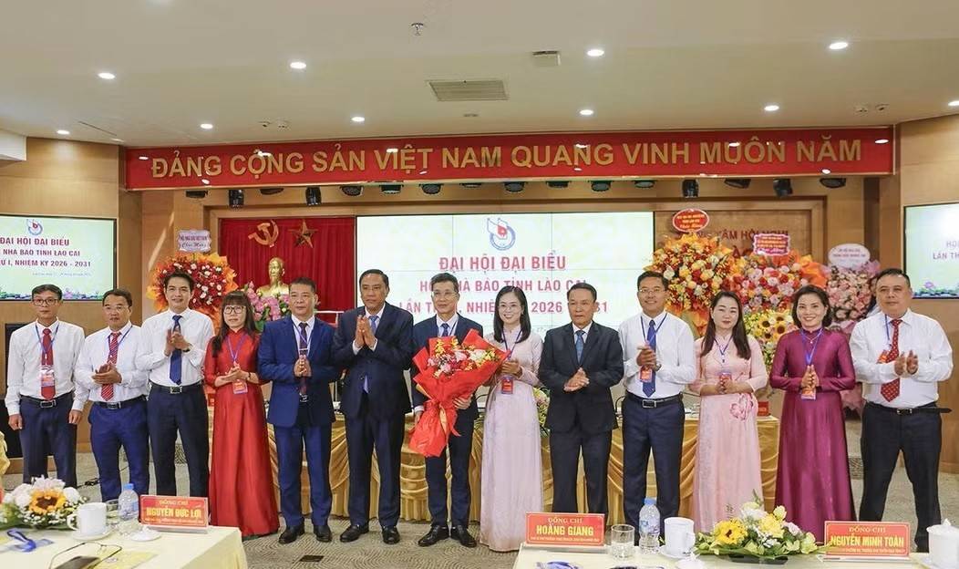 Đại hội Hội Nhà báo tỉnh Lào Cai lần thứ I: Đổi mới báo chí, đồng hành cùng sự phát triển của địa phương