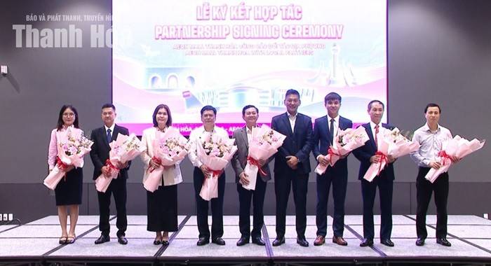 AEON MALL Thanh Hóa ký kết biên bản ghi nhớ hợp tác với các đơn vị, doanh nghiệp trên địa bàn tỉnh