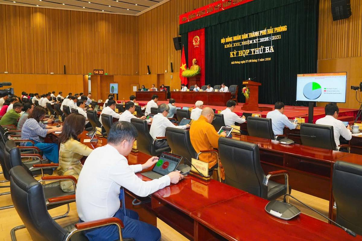 Hải Phòng: HĐND thành phố xem xét 8 nội dung quan trọng tại kỳ họp chuyên đề