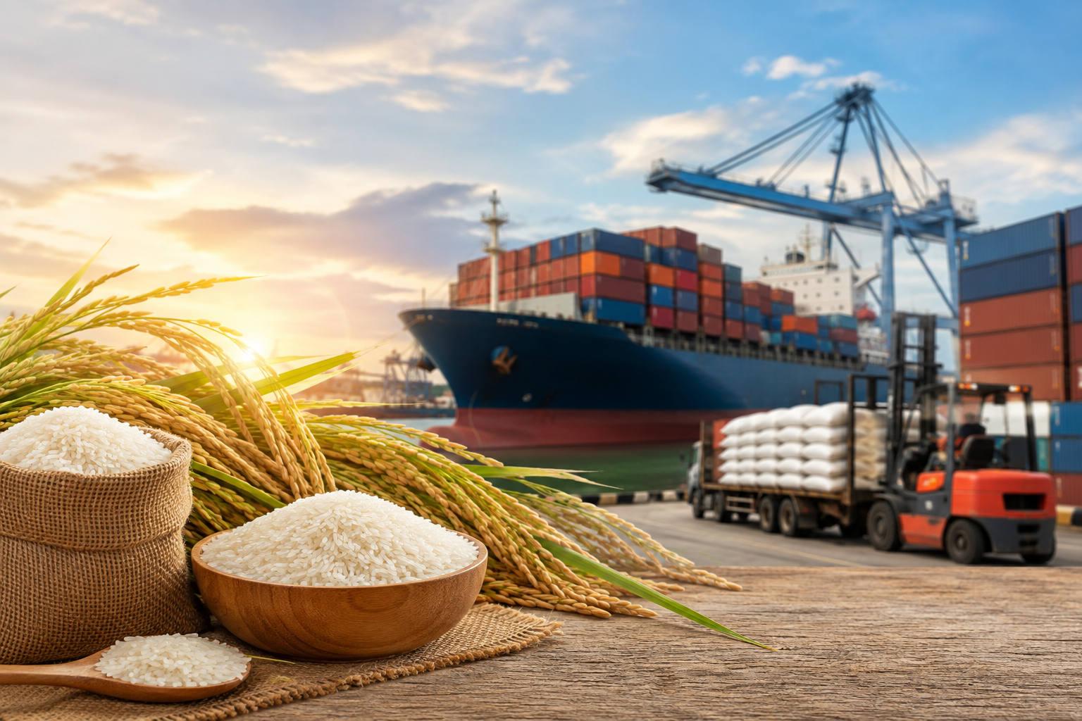 Xuất khẩu gạo hướng tới mốc 8 triệu tấn, doanh nghiệp Việt đối mặt áp lực cạnh tranh