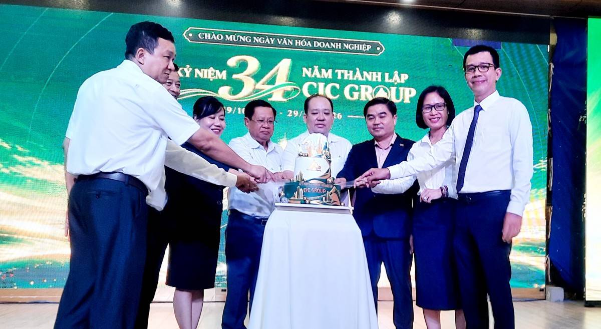 CIC Group kỷ niệm 34 năm, hướng đến phát triển đô thị bền vững