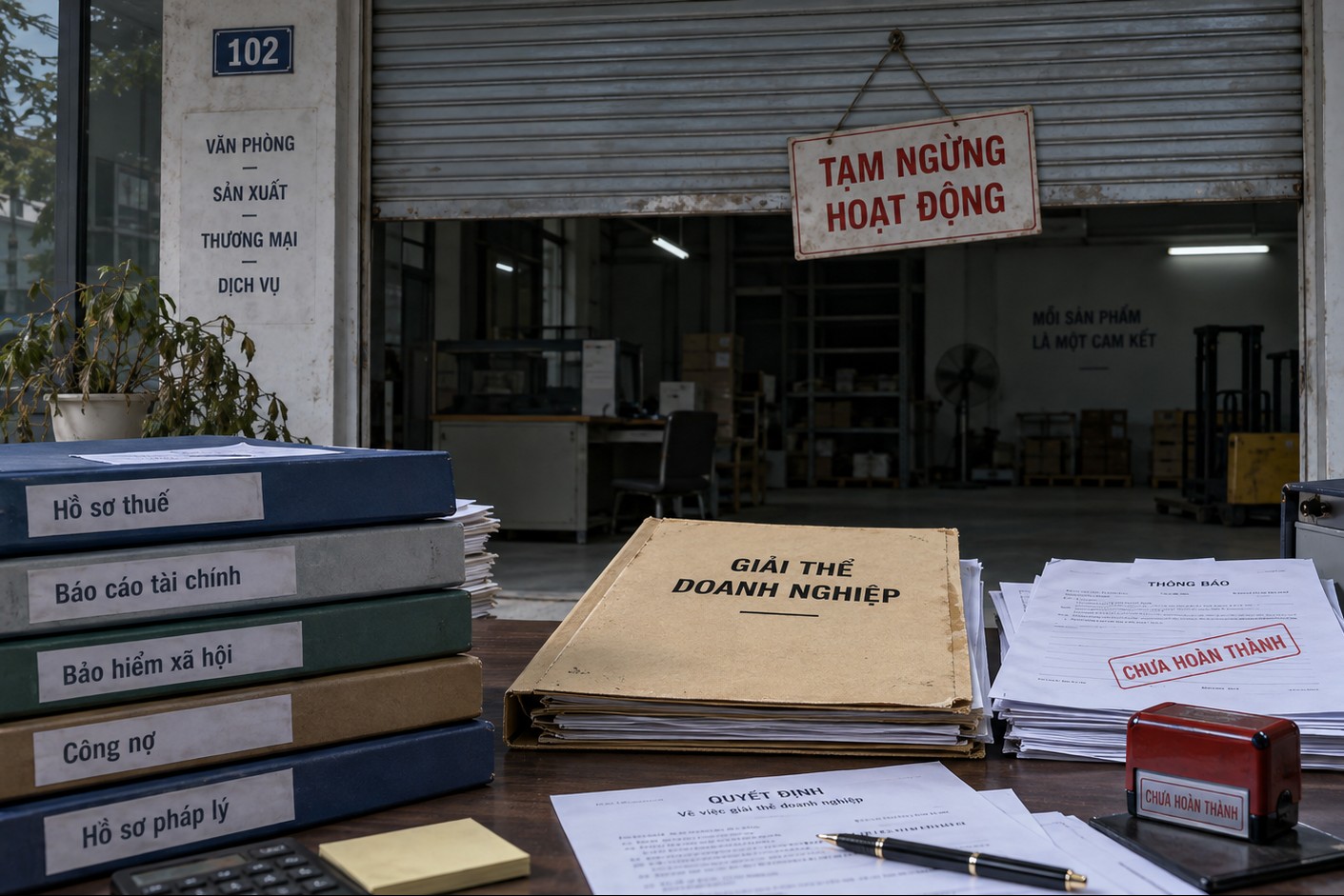 Bộ Tài chính đề xuất giảm mạnh tiền phạt cho doanh nghiệp ngừng hoạt động