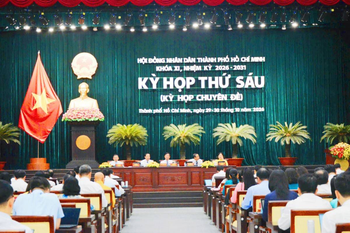 Khai mạc Kỳ họp kỳ họp thứ sáu (Kỳ họp chuyên đề) HĐND TP.Hồ Chí Minh khóa XI