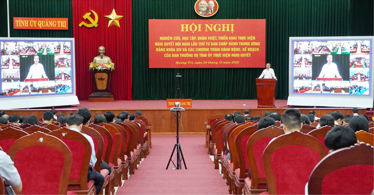 Quảng Trị quán triệt Nghị quyết Hội nghị Trung ương 4 khóa XIV, tạo chuyển biến thực tiễn tại địa phương