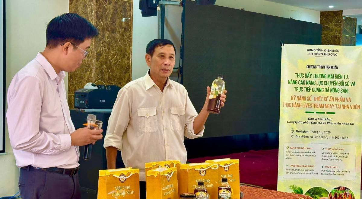 Tuần Giáo (Điện Biên) thúc đẩy thương mại điện tử, mở rộng thị trường nông sản