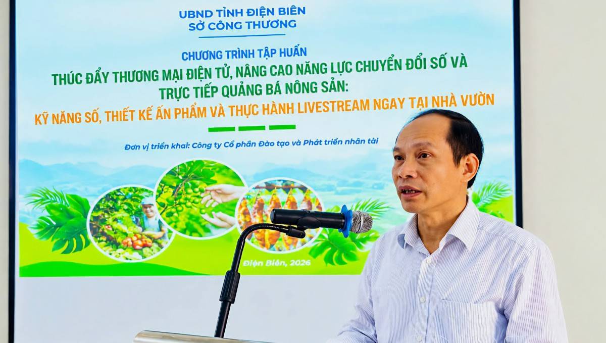 Tuần Giáo (Điện Biên) thúc đẩy thương mại điện tử, mở rộng thị trường nông sản