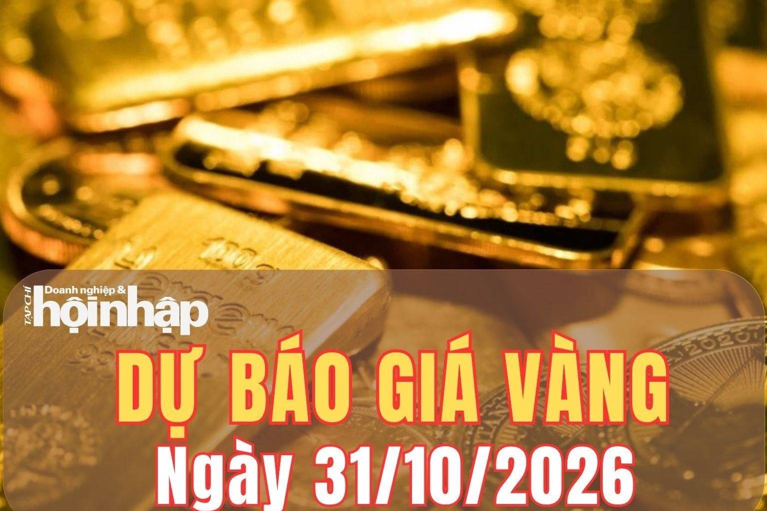 Giá vàng hôm nay 30/10/2026: Vàng SJC giảm nhẹ, vàng nhẫn trái chiều