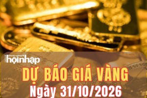 Giá vàng hôm nay 30/10/2026: Vàng SJC giảm nhẹ, vàng nhẫn trái chiều