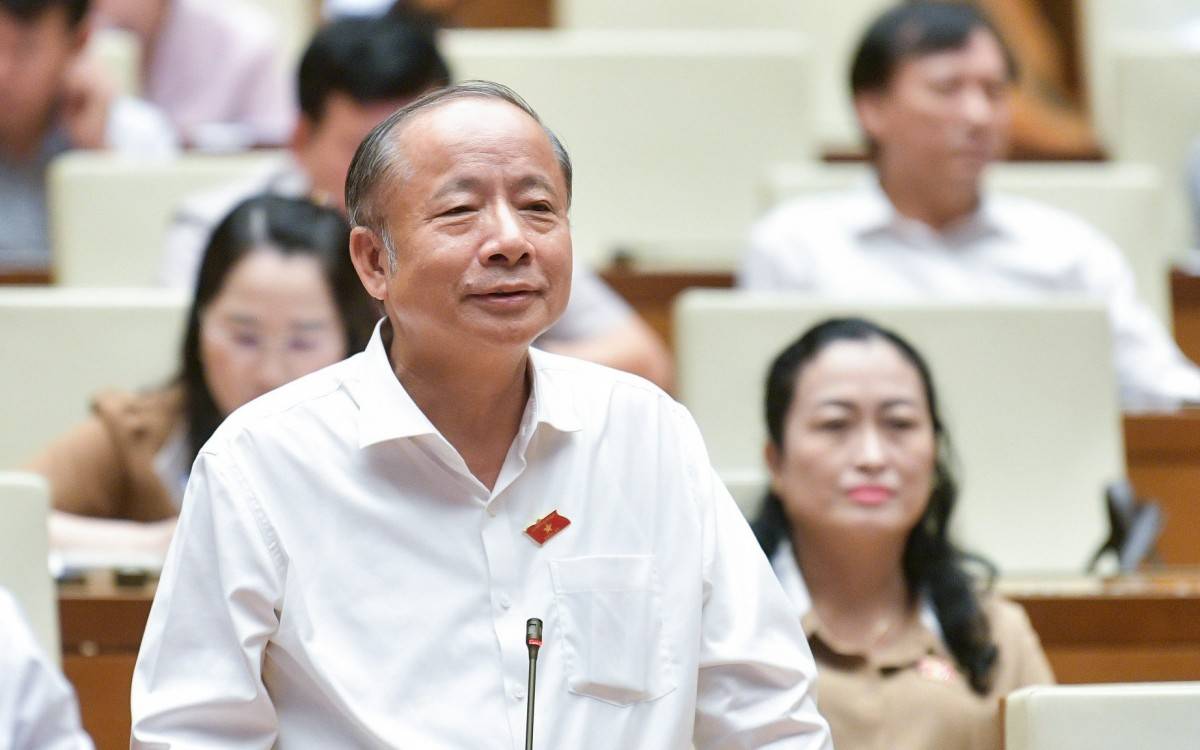 Đại biểu Nguyễn Văn Thân - Chủ tịch Hiệp hội Doanh nghiệp nhỏ và vừa Việt Nam, Đoàn đại biểu TP. Hồ Chí Minh