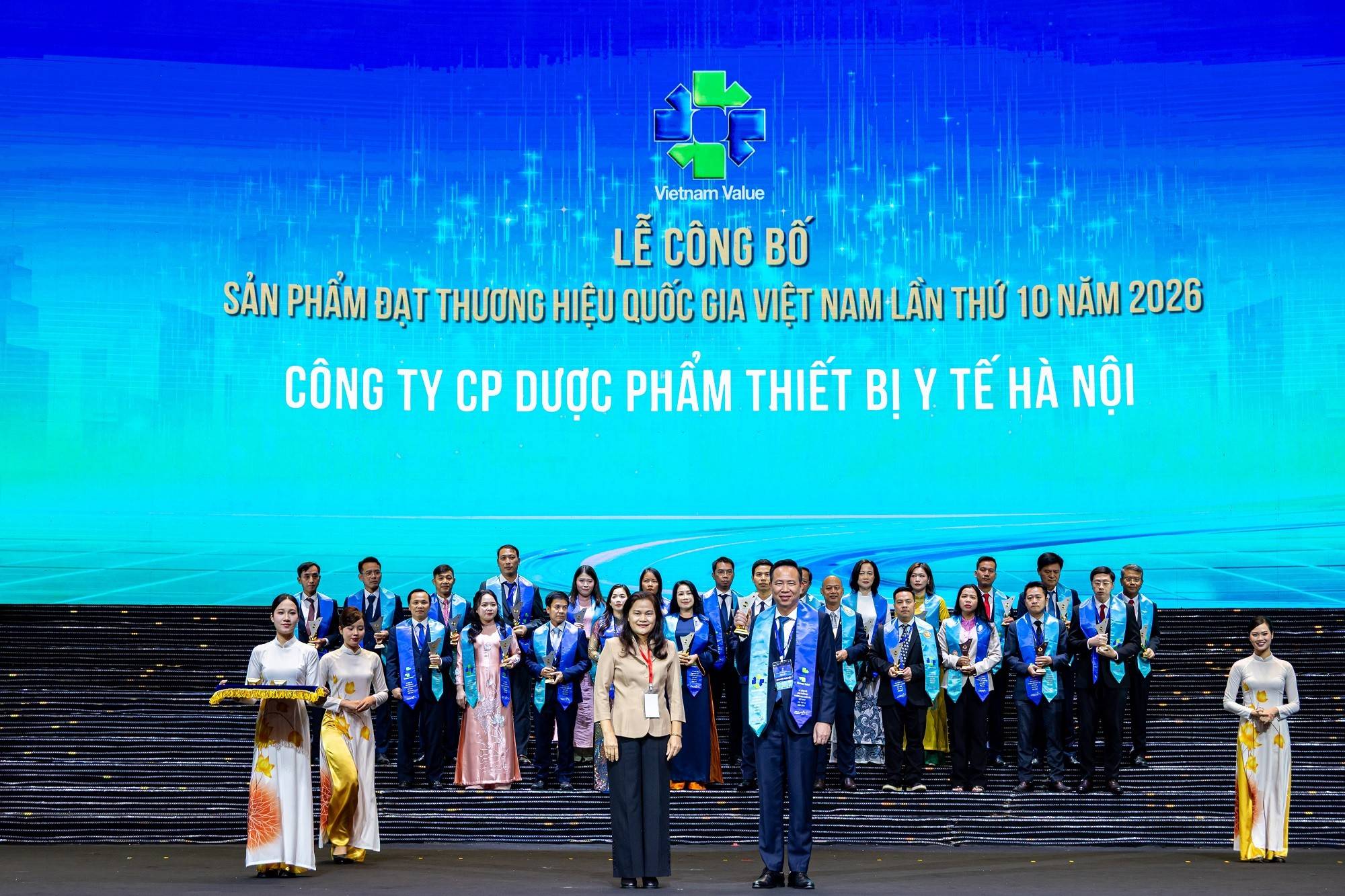 Hapharco được vinh danh Thương hiệu Quốc gia 2026: Khẳng định uy tín trong ngành dược phẩm