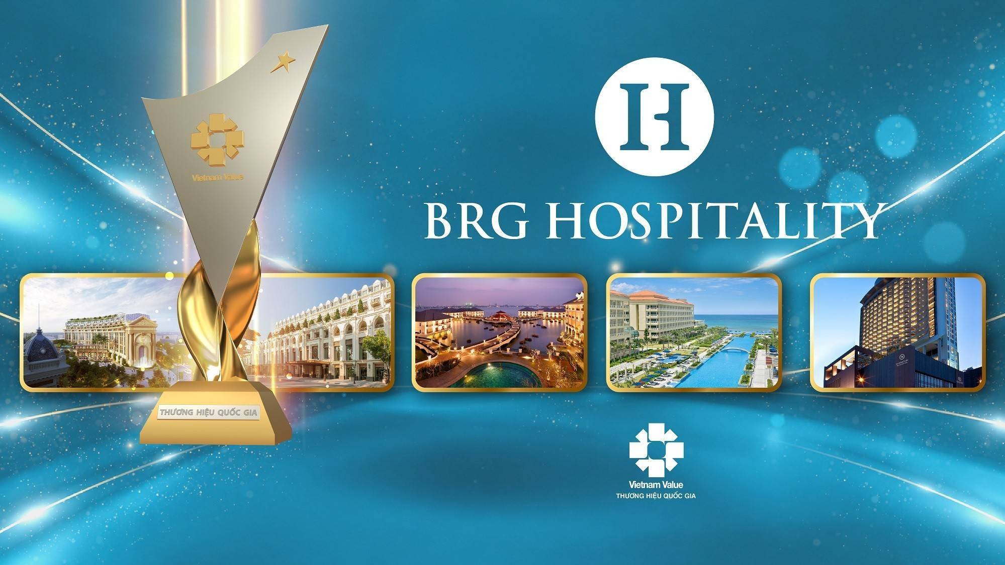 BRG Hospitality giữ vững vị thế Thương hiệu Quốc gia với 4 kỳ vinh danh liên tiếp