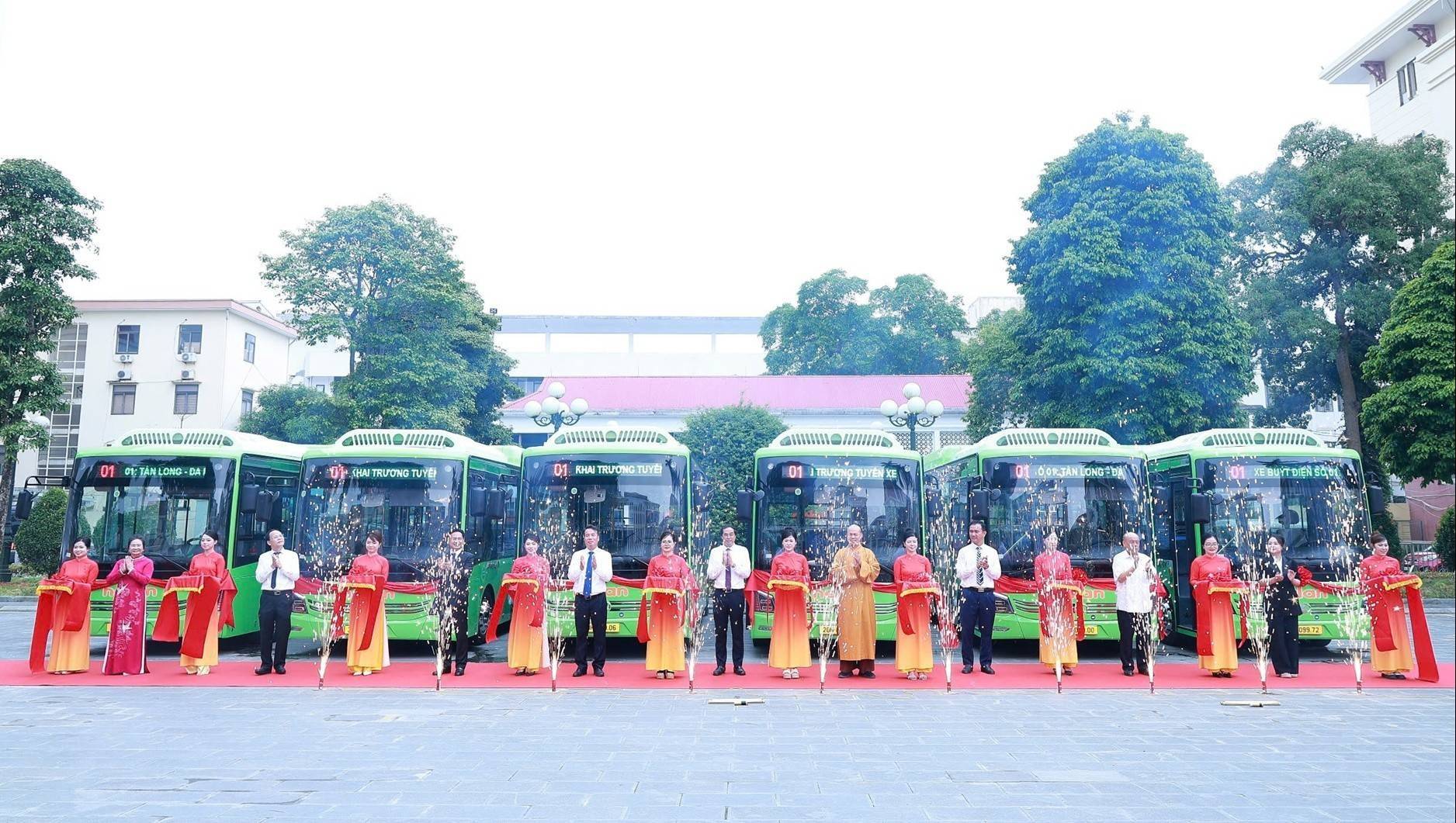 Thái Nguyên: Doanh nghiệp đầu tư gần 60 tỷ đồng đưa xe buýt điện vào hoạt động