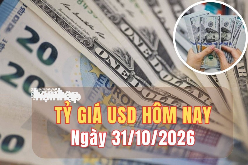 Tỷ giá USD hôm nay 31/10/2026: Đồng USD thế giới suy yếu
