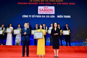 SMB được vinh danh là Doanh nghiệp Văn hóa, Uy tín năm 2026