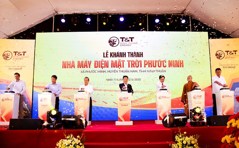 Nh&amp;agrave; m&amp;aacute;y điện mặt trời Phước Ninh c&amp;oacute; c&amp;ocirc;ng suất 45MW với tổng vốn đầu tư tr&amp;ecirc;n 1.000 tỷ đồng, mỗi năm sẽ cung cấp cho lưới điện quốc gia khoảng 75 triệu kWh/năm.