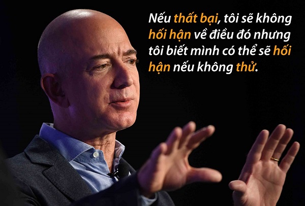 Một trong những quan niệm về sự nghiệp của Jeff Bezos