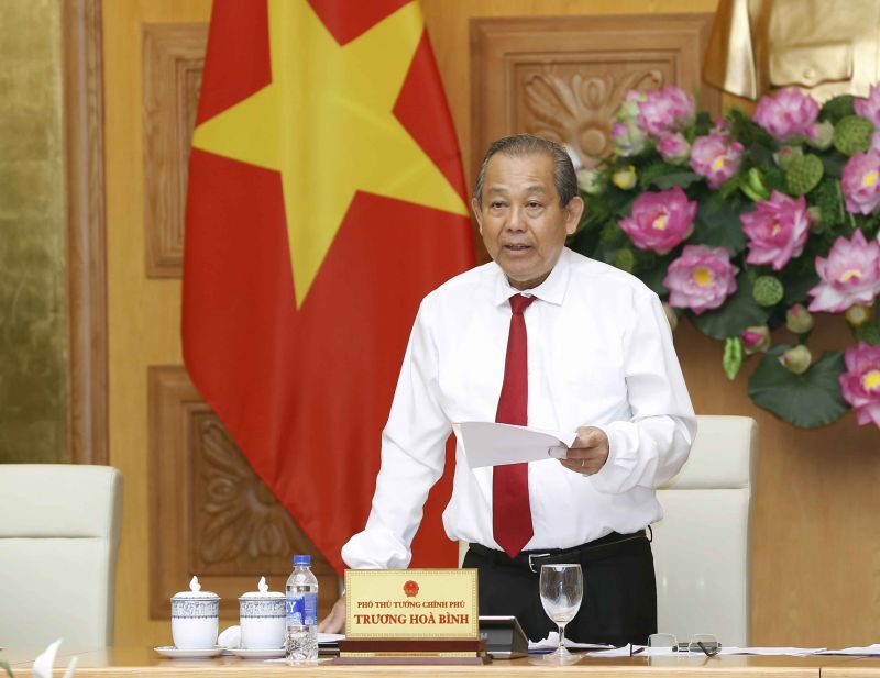 Ph&amp;oacute; Thủ tướng Thường trực Ch&amp;iacute;nh phủ Trương H&amp;ograve;a B&amp;igrave;nh