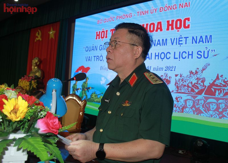 Thượng tướng Nguyễn Trọng Nghĩa, Ủy vi&amp;ecirc;n Ban Chấp h&amp;agrave;nh Trung ương Đảng, Ủy vi&amp;ecirc;n Qu&amp;acirc;n ủy Trung ương, Ph&amp;oacute; Chủ nhiệm TCTC Qu&amp;acirc;n đội Nh&amp;acirc;n d&amp;acirc;n Việt Nam, Ph&amp;oacute; Trưởng ban Chỉ đạo Hội thảo