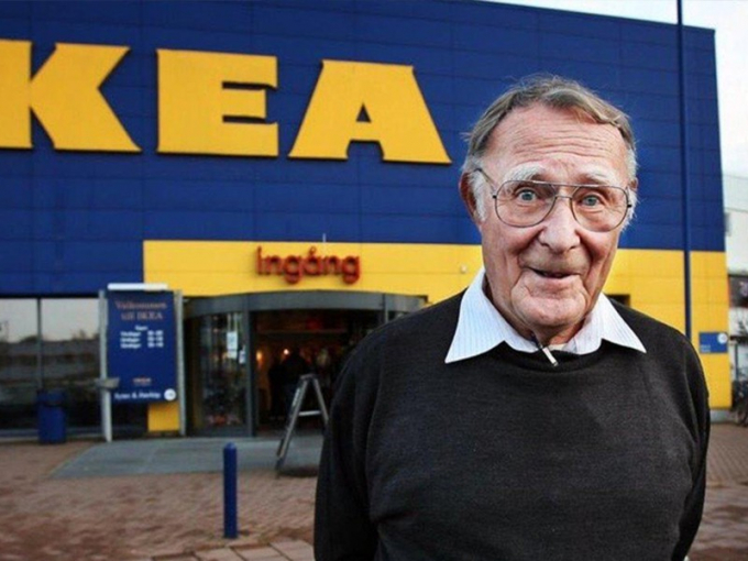 Tỷ ph&amp;uacute; Ingvar Kamprad.