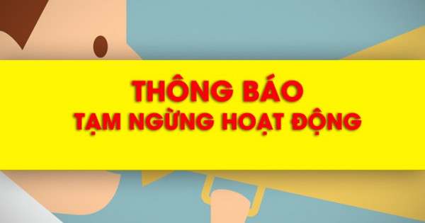 Xử phạt doanh nghiệp không thông báo tạm ngừng kinh doanh