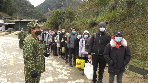 Bắt giữ 35 đối tượng lợi dụng giá rét xuyên rừng nhập cảnh trái phép