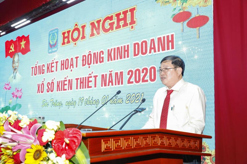 &amp;Ocirc;ng L&amp;acirc;m Long tr&amp;igrave;nh b&amp;agrave;y b&amp;aacute;o c&amp;aacute;o tại Hội nghị