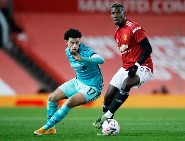 Pogba đ&amp;atilde; chơi nổi bật trong hiệp 1, qua đ&amp;oacute; nối d&amp;agrave;i phong độ xuất sắc thời gian qua