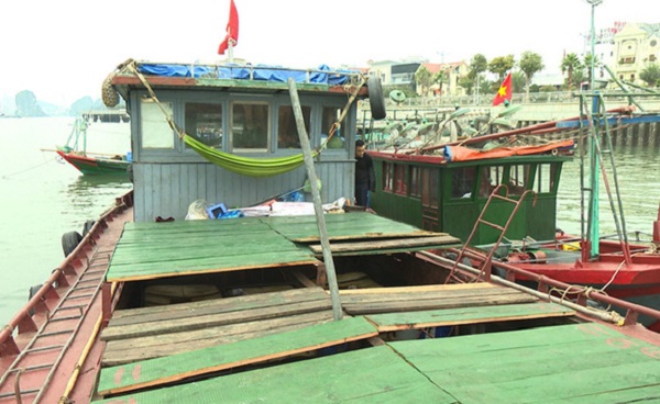 T&amp;agrave;u của nghi phạm Nguyễn Văn H&amp;ugrave;ng - một trong c&amp;aacute;c phương tiện được sử dụng để đi