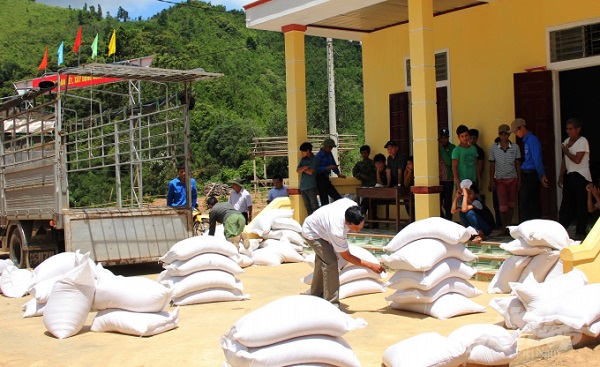 Ủy ban nh&amp;acirc;n d&amp;acirc;n c&amp;aacute;c tỉnh tiếp nhận v&amp;agrave; sử dụng số gạo được cấp n&amp;ecirc;u tr&amp;ecirc;n bảo đảm hỗ trợ kịp thời, đ&amp;uacute;ng đối tượng theo quy định