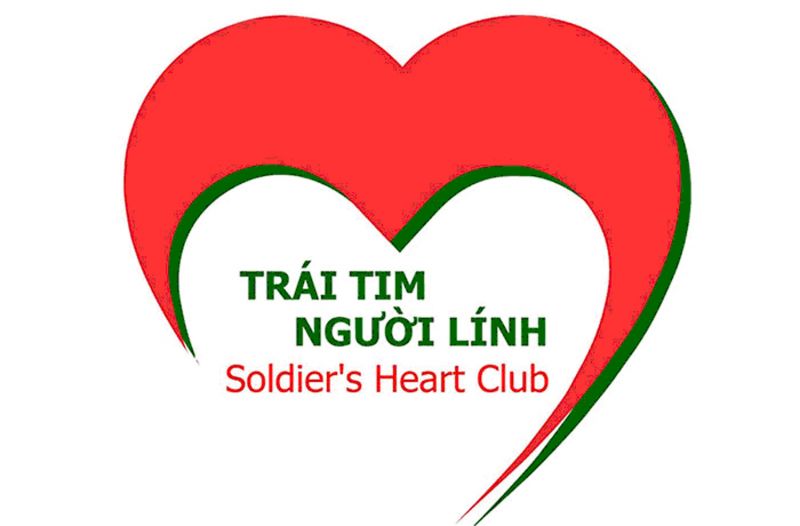 Logo Câu lạc bộ “Trái tim người lính” Logo Câu lạc bộ “Trái tim người lính”
