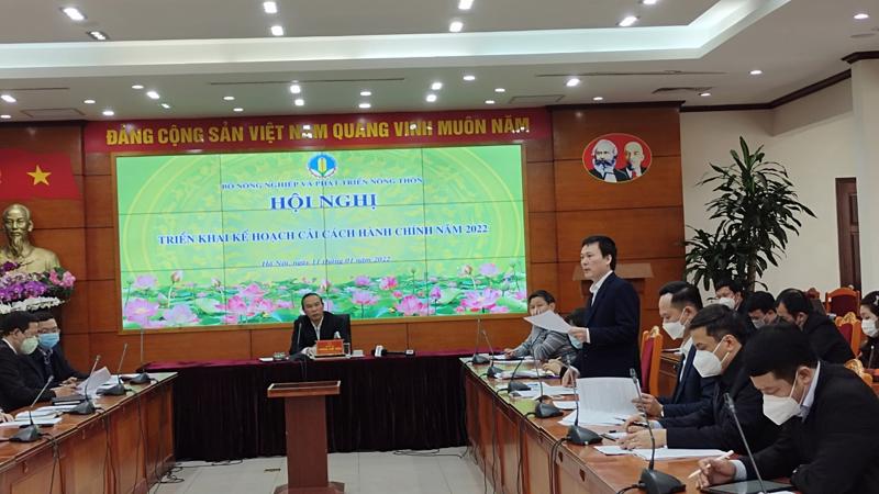 Hội nghị của Bộ N&amp;ocirc;ng nghiệp v&amp;agrave; Ph&amp;aacute;t triển n&amp;ocirc;ng th&amp;ocirc;n