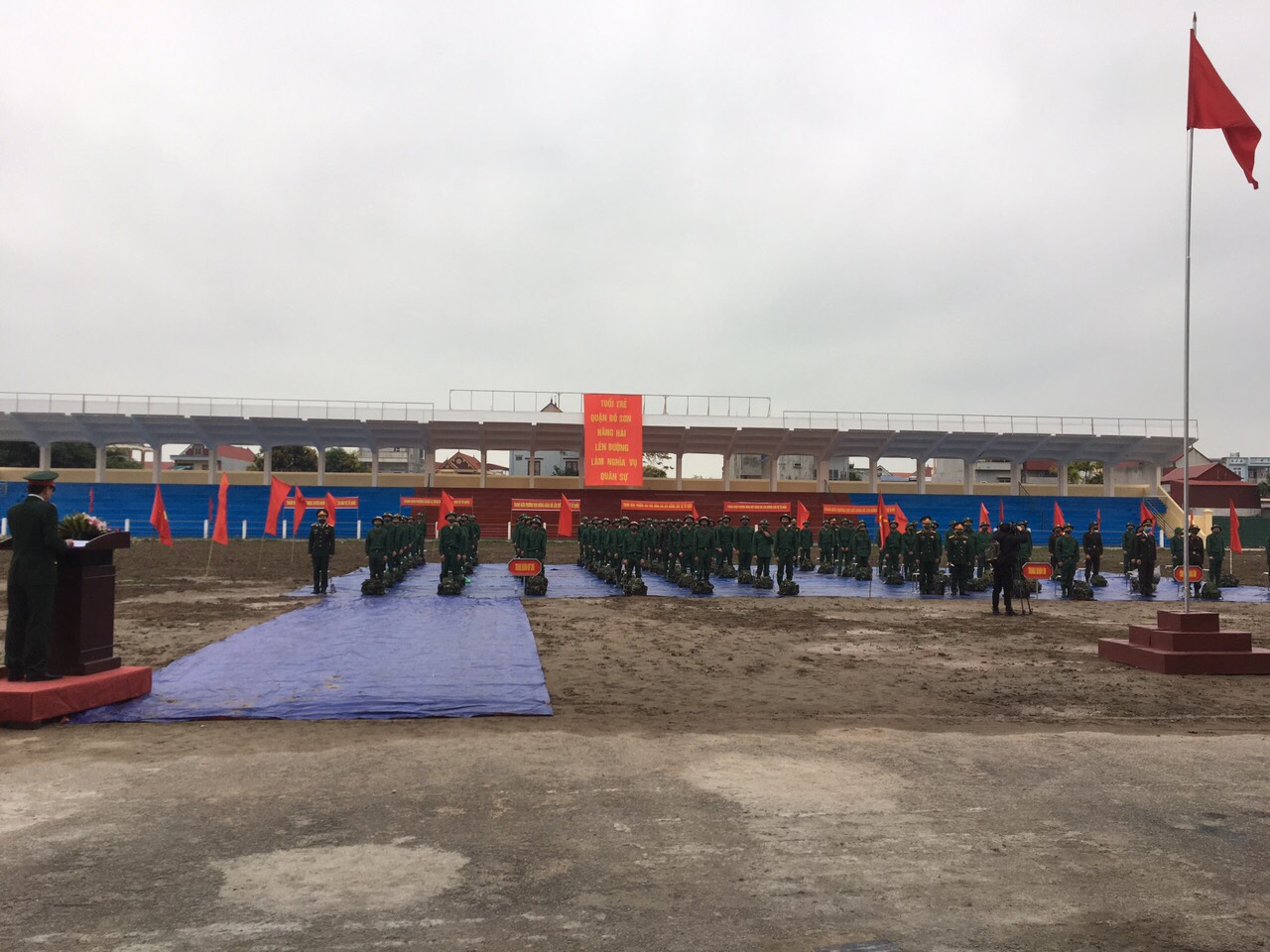 Qu&amp;acirc;̣n Đ&amp;ocirc;̀ Sơn long trọng t&amp;ocirc;̉ chức L&amp;ecirc;̃ giao nh&amp;acirc;̣n qu&amp;acirc;n năm 2021