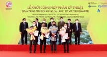 Tập đoàn T&T Group và các nhà đầu tư đến từ Hàn Quốc khởi công hợp phần kỹ thuật dự án Trung tâm điện khí LNG Hải Lăng