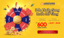 “Đón xuân sang – Rước hổ vàng” cùng LienVietPostBank