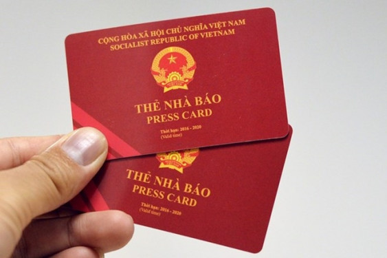 Quy định mới về cấp, đổi thẻ nhà báo