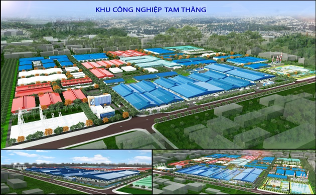 Khu c&amp;ocirc;ng nghiệp .Tam Thăng, Quảng Nam