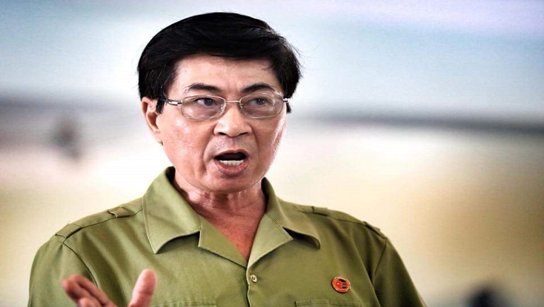 Ảnh: Doanh nh&amp;acirc;n Nguyễn C&amp;ocirc;ng Trung đang tranh luận tại phi&amp;ecirc;n t&amp;ograve;a, bảo vệ quyền lợi cho người Cựu chiến binh bị t&amp;ugrave; oan ở T&amp;acirc;y ninh.