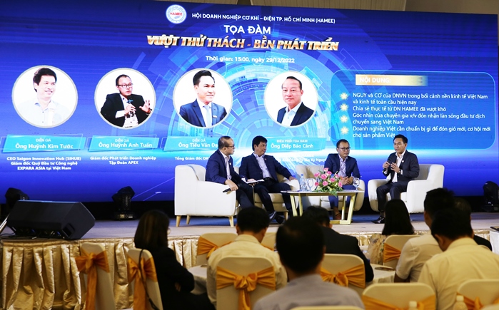 Tọa đ&amp;agrave;m  xoay quanh chủ đề: Vượt thử th&amp;aacute;ch, bền ph&amp;aacute;t triển ng&amp;agrave;y 29/12/2022 do Hamee tổ chức
