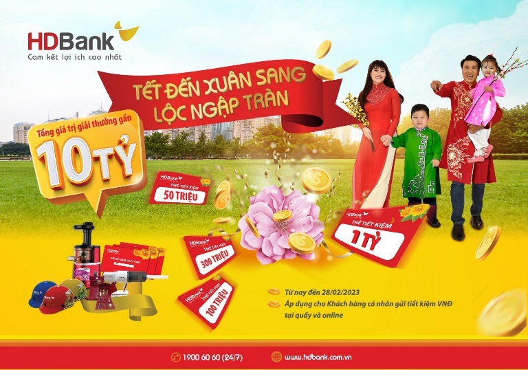 HDBank đ&amp;atilde; khởi động chương tr&amp;igrave;nh &amp;lsquo;t&amp;igrave;m tỷ ph&amp;uacute;&amp;rsquo; đầu ti&amp;ecirc;n của năm 2023