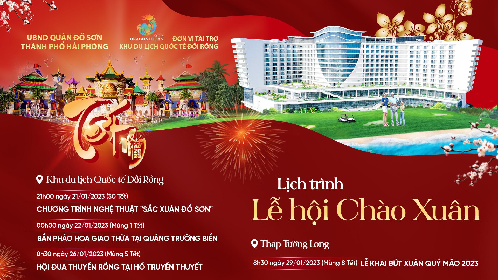 Lịch tr&amp;igrave;nh c&amp;aacute;c hoạt động tổ chức dịp Tết Qu&amp;yacute; M&amp;atilde;o 2023 tổ chức tại Đồ Sơn