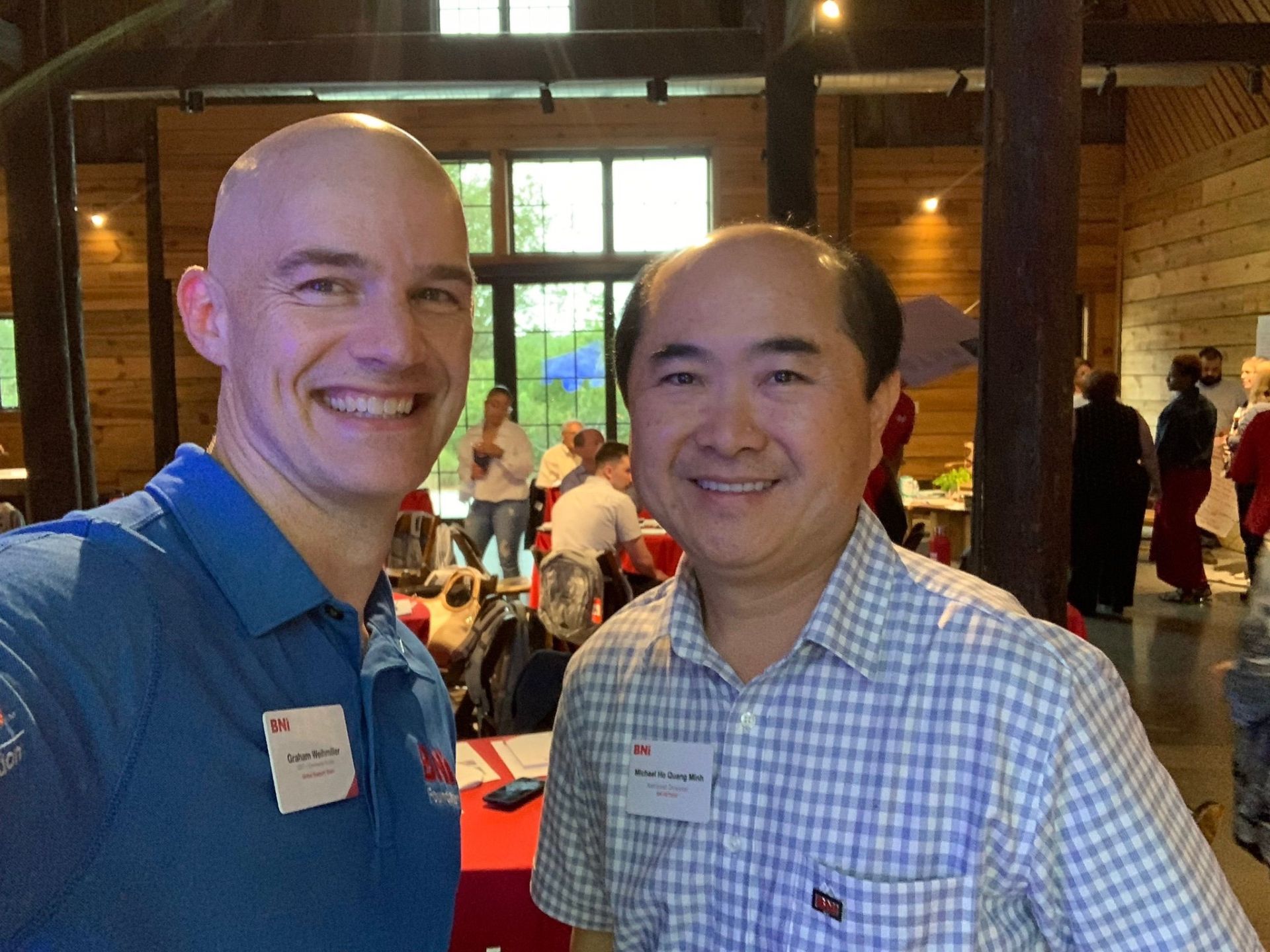 &amp;Ocirc;ng Hồ Quang Minh v&amp;agrave; Chủ tịch, CEO BNI Graham P. Weihmiller