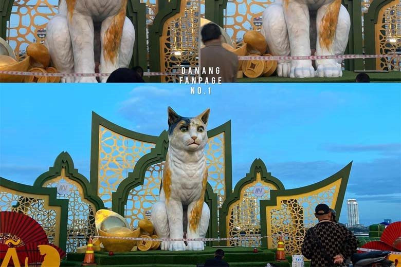 Linh vật mèo ở các địa phương Tết Nguyên Đán Quý Mão 2023