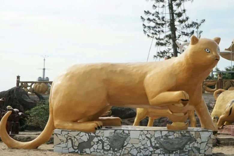 Linh vật mèo ở các địa phương Tết Nguyên Đán Quý Mão 2023