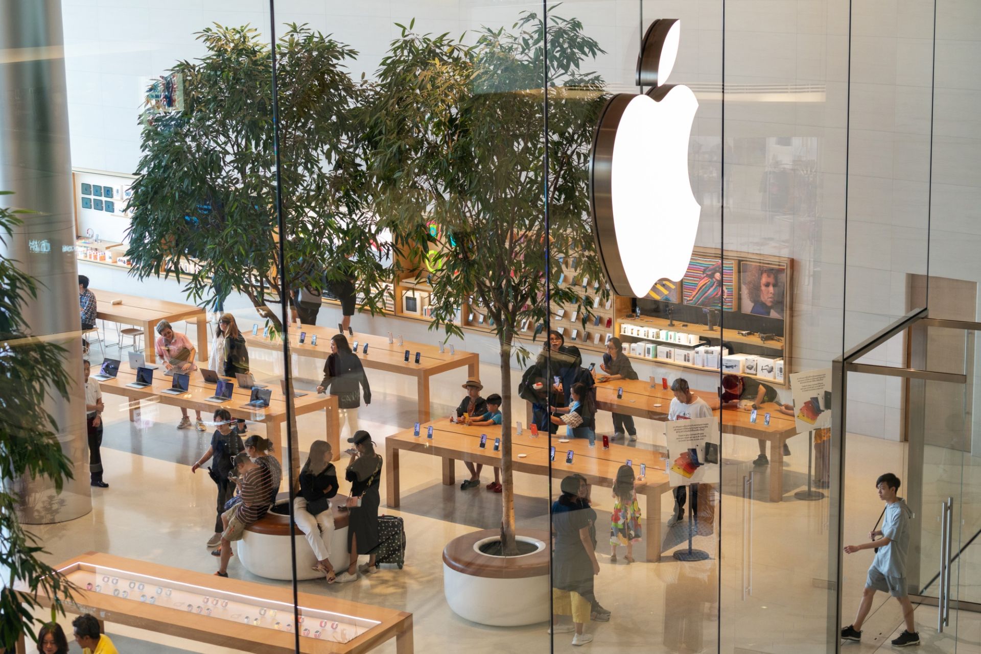 Một cửa h&amp;agrave;ng Apple ở Bangkok, Th&amp;aacute;i Lan.
