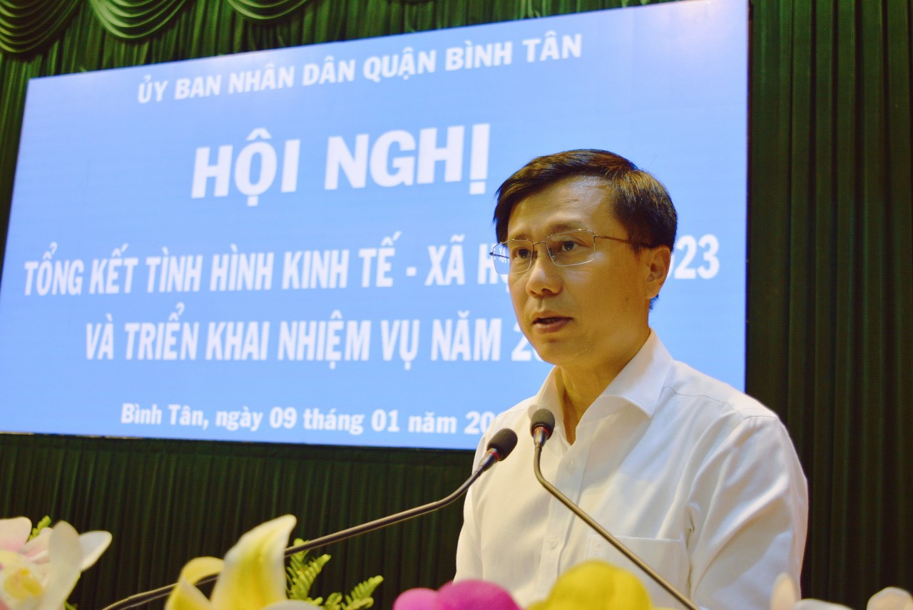 &amp;Ocirc;ng Nguyễn Minh Nhựt &amp;ndash; Ph&amp;oacute; B&amp;iacute; thư Quận ủy &amp;ndash; Chủ tịch UBND Quận B&amp;igrave;nh T&amp;acirc;n